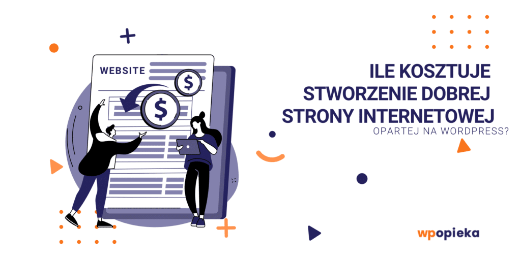 Ile kosztuje stworzenie dobrej strony internetowej, opartej na WordPress? okładka