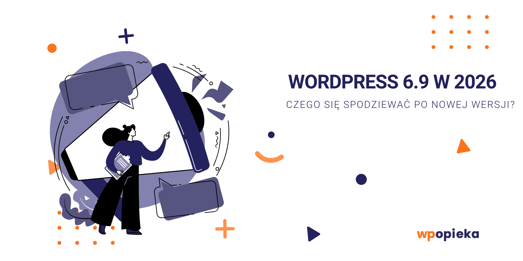 Tło artykułu: WordPress 6.9 w 2026. Czego się spodziewać po nowej wersji?