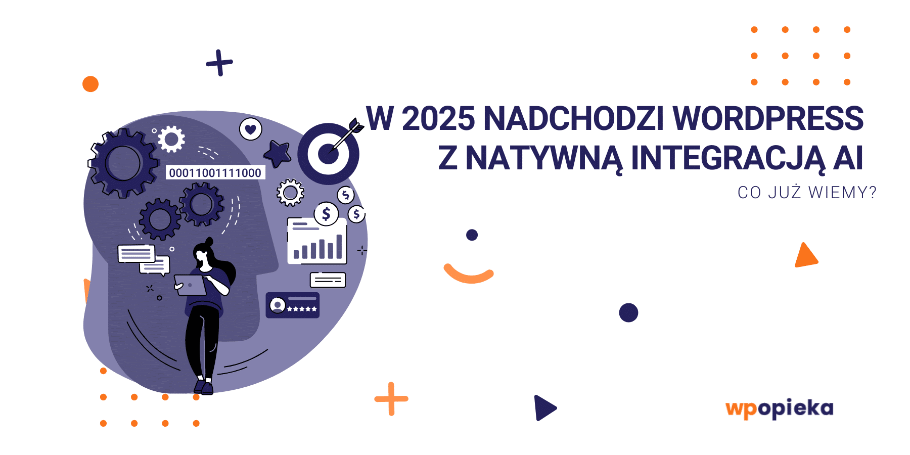Tło artykułu: W 2025 nadchodzi WordPress z natywną integracją AI – co już wiemy?