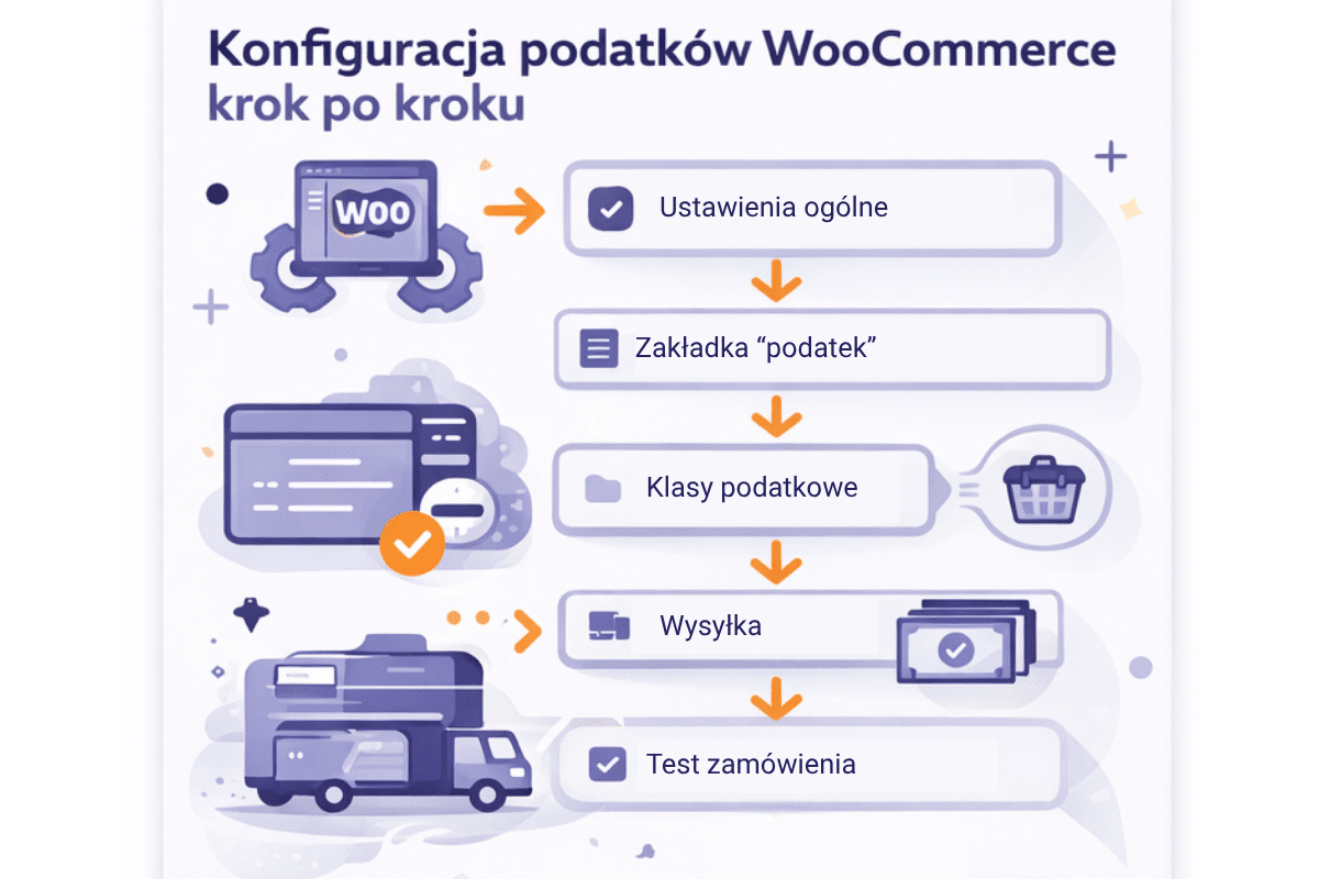 Konfiguracja podatków WooCommerce krok po kroku w sklepie internetowym