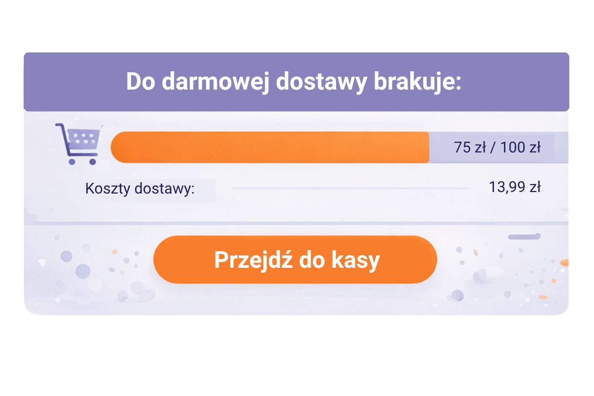 Wysyłka i metody dostawy w WooCommerce kompletna konfiguracja - treść 1 - WP Opieka Pasek postępu do darmowej dostawy w WooCommerce z informacją o brakującej kwocie do progu zamówienia