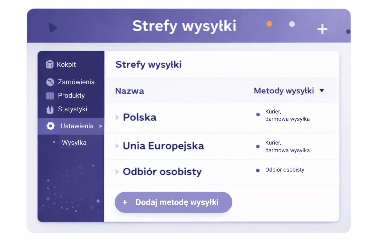 Wysyłka i metody dostawy w WooCommerce kompletna konfiguracja - treść 2 - WP Opieka Strefy wysyłki w WooCommerce z konfiguracją metod dostawy dla Polski, Unii Europejskiej i odbioru osobistego