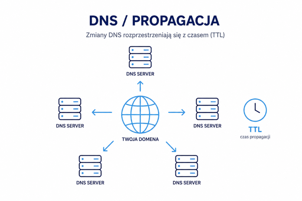 Jak długo trwa propagacja DNS?